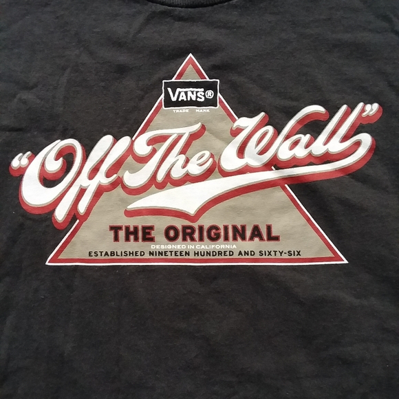 Vintage Vans Off the wall classic logo cotton tshirt - Picture 5 of 11
